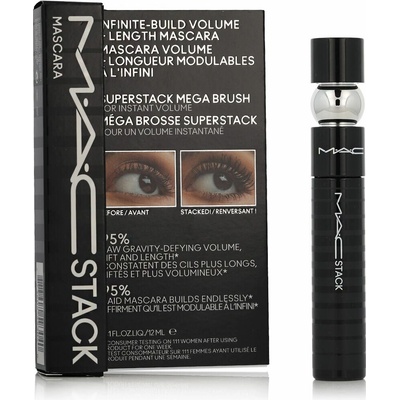 MAC Cosmetics Objemová řasenka MacStack Elevated Mascara Black Stack 12 ml
