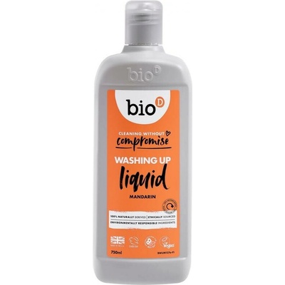 Bio D Prípravok na umývanie riadu s vôňou mandarínky hypoalergénny 750 ml