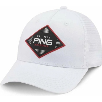 Ping Diamond Trucker golfová bílá