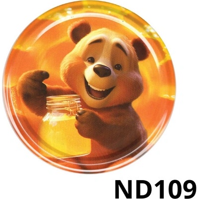 Viečko plechové TWIST 82 - vzor ND109