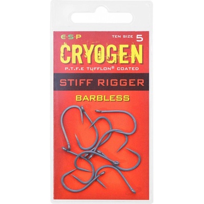 ESP Cryogen Stiff Rigger Barbless vel.5 10 ks