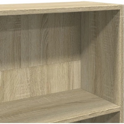 Knihovna dub sonoma 80x24x143 cm