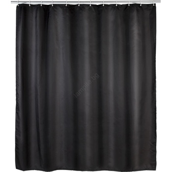 WENKO 20043100 - Завеса за душ 180x200 см, черна (WE0382)
