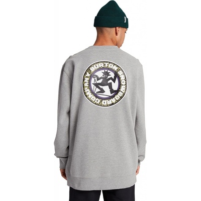 Burton ROSEWOOD Crew gray heather