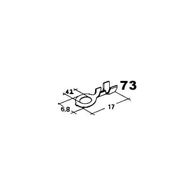 kabelové oko 4,2mm drát 0,5-2mm