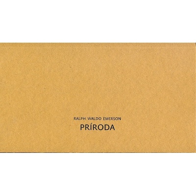 Príroda - Emerson Ralph Waldo, Andrej Vanga