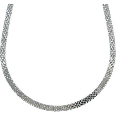 InfinitySilver Strieborný náhrdelník bismark štvorradý 136004450