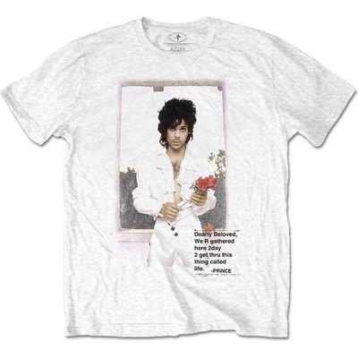 Prince Beautiful Photo White L Риза (PRINTS36MW03)