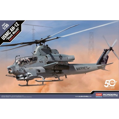 Academy Model Kit vrtulník 12127 USMC AH-1Z Shark Mouth 36-12127 1:35