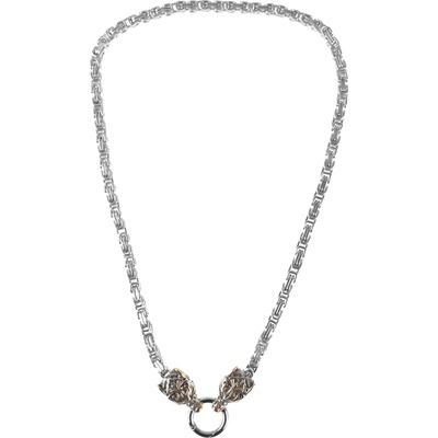 ETNOX Нашийник ETNOX - Celtic Wolf Heads - SK8101G