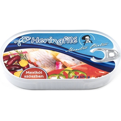 Maestro Pietro Filety sleďové v mexickej omáčke 170 g