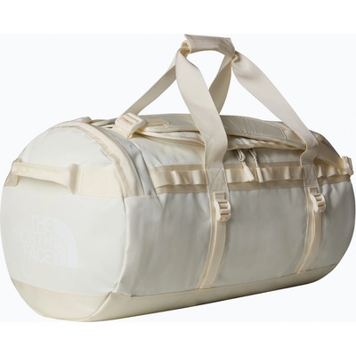 The North Face Пътна чанта The North Face Base Camp Duffel M 71 l white dune/white