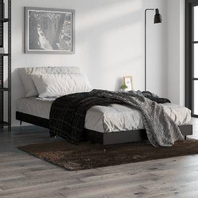 Nábytek XL 832166 Rám postele černý kompozitní dřevo