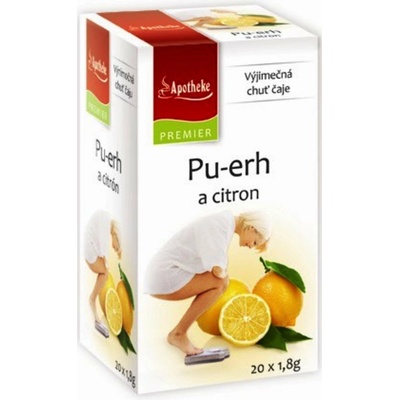 Apotheke Pu-erh a citron čaj 20 x 1,8 g