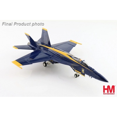 Hornet Hobby Master F A-18E Super USN Blue Angels 2021 w Decal Sheet 16 1:72