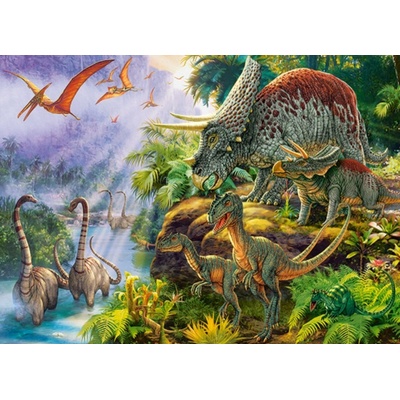 Castorland Údolí dinosaurů 200 dielov
