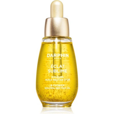 Darphin Éclat Sublime 8-Flower Golden Nectar Oil есенциални масла от 8 цветя с 24 каратово злато 30ml
