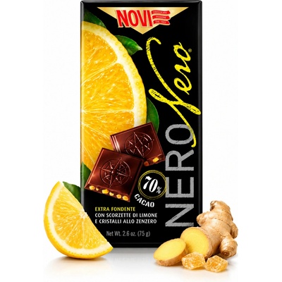 Novi Hořká s citrónem a zázvorem 75 g