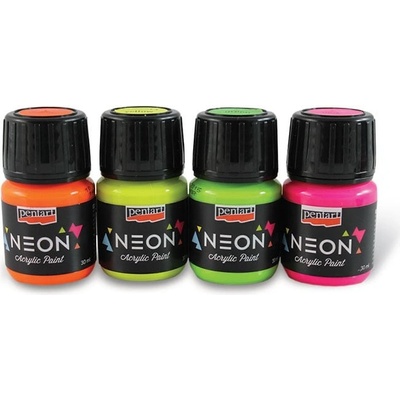 Akrylová farba neónová PENTART 30 ml
