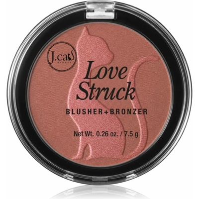 J,Cat Beauty Love Struck bronzer a lícenka 110 Babe 7,5 g
