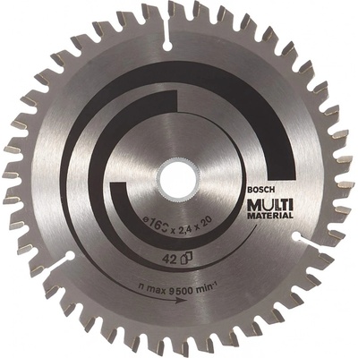 Bosch pilové kotouče Multi Material 160x20/16x2,4/1,8x42z (2.608.640.503)