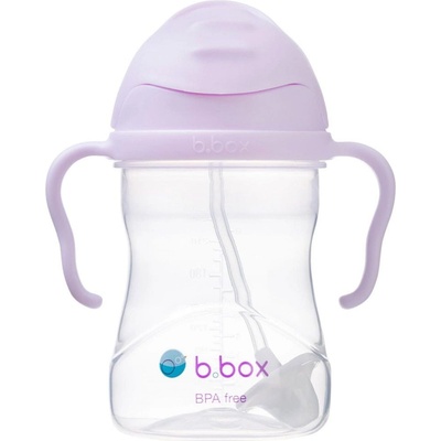 b.box hrnček so slamkou Gelato ostružinový 240ml