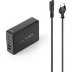 Hama Зарядна станция 140 W, GaN, Fast Charger, 3 x USB-C, 2 x USB-A, PD (HAMA-201978) - stokatastoki