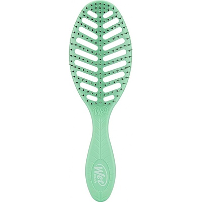 Wet Brush Speed Dry Go Green kefa na rozčesávanie a fúkanie vlasov z organického materiálu zelená