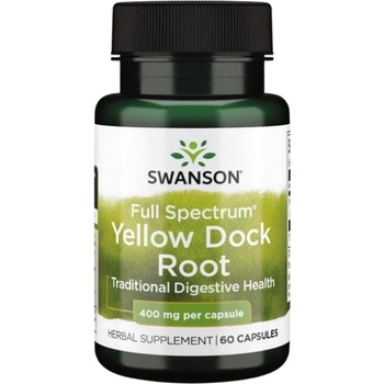 Swanson Full Spectrum Yellow Dock Root 400 mg [60 капсули]