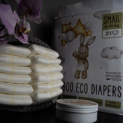 Woopies EKO pleny SMALL 6-10 kg Wooden Spoon 32 ks