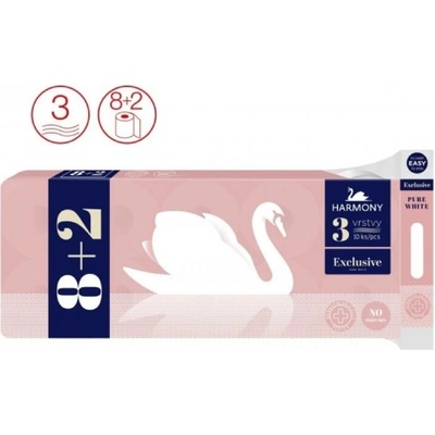 Harmony Exclusive Pure White 8+2 ks
