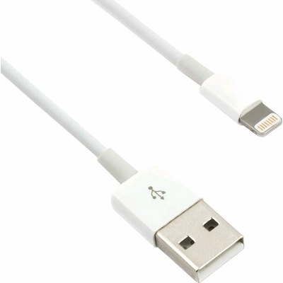 C-Tech CB-APL-20W USB 2.0 Lightning (IP5 a vyšší) nabíjací a synchronizačný, 2m, bílý