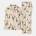 Chelsea Peers Пижама Chelsea Peers Button Up Pyjama Set - White Giraffe