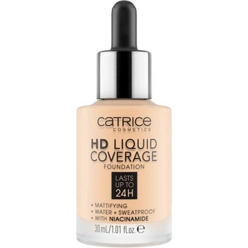 Catrice HD Liquid Coverage Foundation make-up 002 Porcelain Beige 30 ml