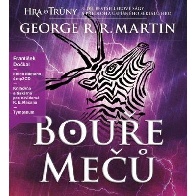 George R. R. Martin - Bouře mečů 4 CD - Mp3