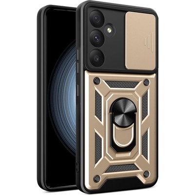 PROTEMIO 71932 RING CAMERA Kryt s držákem pro Samsung Galaxy A55 5G zlatý – Hledejceny.cz