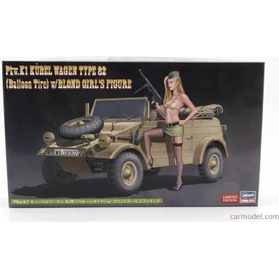 Hasegawa Volkswagen Type 82 Cabriolet Open Military 1940 1:24