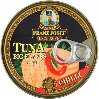 Franz Josef Kaiser tuňák steak v oleji s chilli 170 g