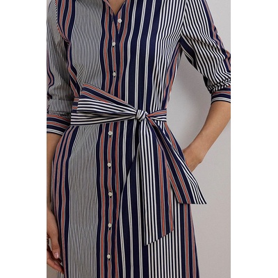 Ralph Lauren Памучна рокля Lauren Ralph Lauren (200962683)