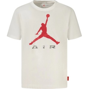 Nike Тениска с къс ръкав за деца jordan, Размер 10a, Цвят Бяло (95g020_bi001)