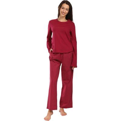 Calvin Klein Дамска пижама Calvin Klein червена Calvin Klein | Cherven Mnogotsveten | ЖЕНИ | M