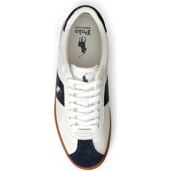 Ralph Lauren Кожени маратонки Polo Ralph Lauren Court Vlc Pp мъжки в бяло 816974111003 (816974111003.100)