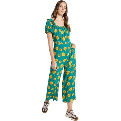 LOIS JEANS Дънки Lois jeans 6841 short sleeve romper - Brown (Print)