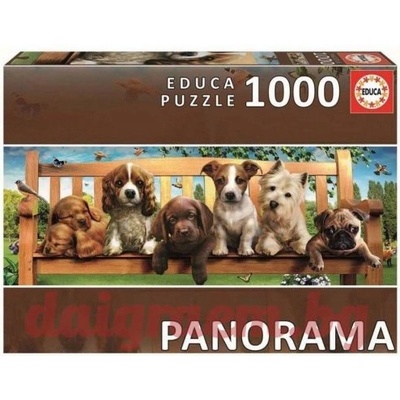 Educa Пъзел educa 19038 - 1000 части - Кученца - Панорама (edu19038)