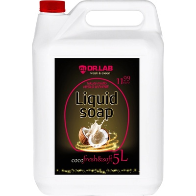Dr. lab wash & clean liquid soap tekuté mýdlo coco 5 l