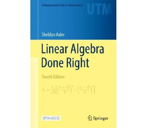 Linear Algebra Done Right