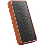 Cellularline Външна батерия Cellularline Solar 10000mAh, 20W, 1.5W соларен панел (PBSOLAR10000O)