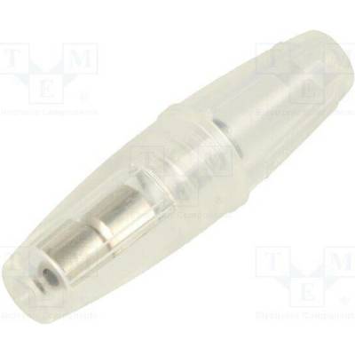BULGIN FX0280 Zásuvka; 6,3x25mm; na kabel; Imax: 10A; Ujmen: 50V; -20÷90°C
