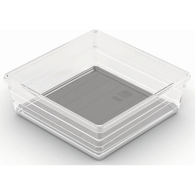 Kis Sistemo 6 Organizér 15 x 15 x 5 cm transparentný sivá 10015-A94