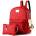 CHARON Дамска Раница Charon Serenity, Различни цветове, Червена (HA071-RED)